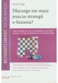 Dlaczego nie masz jeszcze strategii e-biznesu?