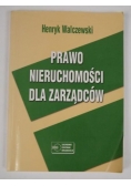Prawo nieruchomości dla zarządców