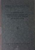 Verfassungsgeschichte der deutschen Kirche im Mittelalter, 1913 r.