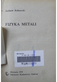 Fizyka metali