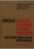 Komentarz do kodeksu postępowania w sprawach o wykroczeniach