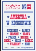 Krytyka polityczna.Ameryka w konserwie