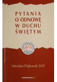 Pytania o odnowę w Duchu Świętym