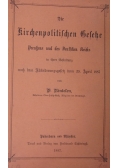 Kirchenpolitischen Beseke, 1887r.