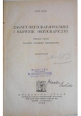Zasady ortografji polskiej i słownik ortograficzny, 1928 r.