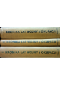 Kronika lat wojny i okupacji 3 tomy