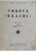 Ponure igraszki, 1927 r.