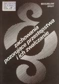 Zachowania pozorujące przestępstwa i ich zwalczanie