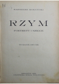 Rzym Portrety i Szkice 1924 r