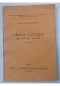Dusza ludzka jej istnienie i natura