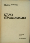 Sztuka bezprzedmiotowa