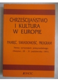 Chrześcijaństwo i kultura w Europie, pamięć, świadomość, program