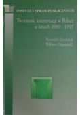 Tworzenie konstytucji w Polsce w latach 1989- 1997