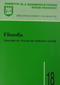 Filozofia Materiały do ćwiczeń dla studentów teologii