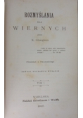 Rozmyślania dla wiernych, tom 1. 1895 r.
