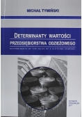 Determinanty wartości przedsiębiorstwa odzieżowego