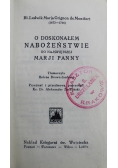 O doskonałem nabożeństwie do Najświętszej Marji Panny 1927 r.