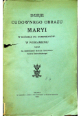 Dzieje Cudownego Obrazu Maryi 1908 r