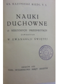 Nauki duchowne, 1932 r.