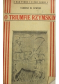 O triumfie rzymskim 1934 r.