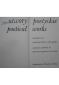 Utwory poetyckie poetical