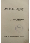 Mnie żyć jest Chrystus 1919 r.