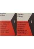 Komentarze do historii polskich działań obronnych 1939 roku, Tom I-II