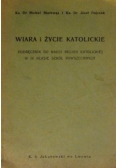 Wiara i życie katolickie 1937 r.