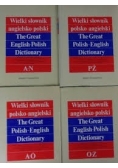 Wielki słownik angielsko-polski, polsko-angielski. Zestaw 4 książek