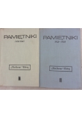 Pamiętniki,zestaw dwóch książek