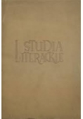 Studia literackie