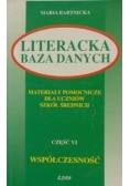 Literacka baza danych, cz. VI