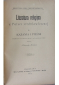 Literatura religijna w Polsce średniowiecznej, 1902 r.