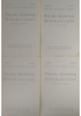 Polski słownik biograficzny zestaw 4 książek