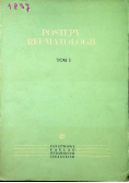 Postępy Reumatologii Tom I