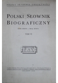 Polski Słownik Biograficzny tom VI 1948 r.