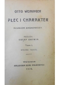 Płec i charakter. Tom II,1926 r.