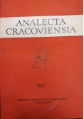 Analecta cracoviensia