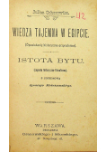 Wiedza tajemna w Egipcie 1898 r.