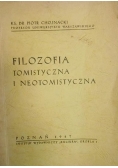 Filozofia tomistyczna i neotomistyczna,1947 r.