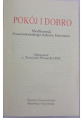 Pokój i dobro modlitewnik Franciszkańskiego zakon Świeckich