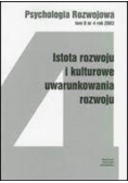 Istota rozwoju i kulturowe uwarunkowania rozwoju