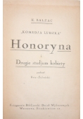 Honoryna i Drugie studjum kobiety, 1925 r.