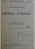 Wiersze wybrane, 1924 r.