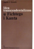 Idea transcendentalizmu u Fichtego i Kanta
