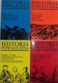 Historia powszechna, zestaw 6 książek