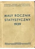 Mały rocznik statystyczny ,1939r.