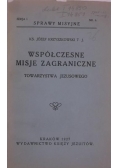 Współczesne misje zagraniczne, 1927 r.
