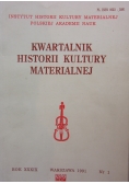 Kwartalnik historii kultury materialnej, nr 1