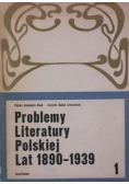 Problemy literatury polskiej lat 1890 1939